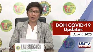 DOH COVID-19 Updates via virtual presser | Thursday, June 4