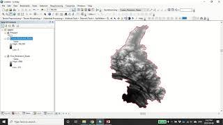 Clip (extract) coarse resolution raster to same outline of polygon (shapefile)  arcmap