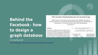 Behind Facebook: how to design a Graph Database