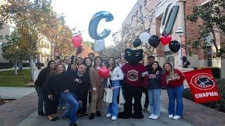 Chapman University First Admit - Class of 2027