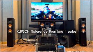 KLIPSCH Reference Premiere II series / MARANTZ CINEMA 60  / Test Dolby Atmos Demonstration Disc 2014