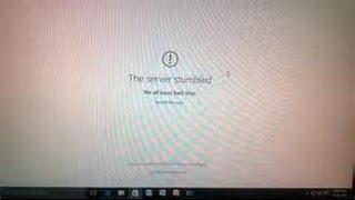 Windows 10 Store Error : The server stumbled