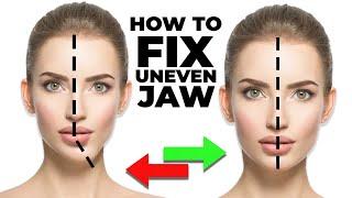 Fix Your Uneven Jaw With This 1 Simple Exercise (face asymmetry)