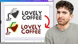 How to Change Logo Colors in Canva!