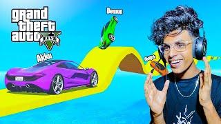 GTA 5 - Abhijith Cheated to Win this RACE..!!