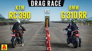 Drag Race: KTM RC 390 vs BMW G 310 RR - Power to the people | Autocar India