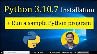 How to install Python 3.10.7 on Windows 10