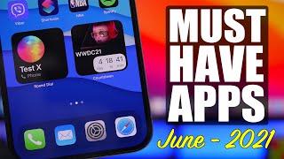 10 MUST Have iPhone Apps | June 2021 !