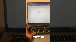 Use this trick to switch between documents on MacBook