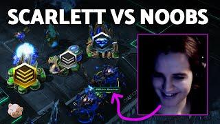 StarCraft 2 - How Quickly Can SCARLETT Dispose Of Noobs? (Part 1) | Holdout Challenge