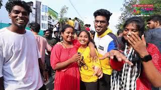 Happy Streets at Anna Nagar on Sundays are lit .