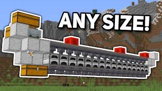 Minecraft Super Smelter: Simplest, Automatic, ANY SIZE!