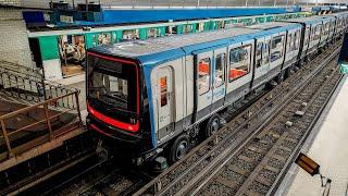 Métro Ligne 11 de Rosny Bois Perrier à Châtelet ( cabride )