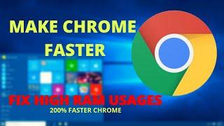 Fix High RAM Memory Usages By Google Chrome | Make Chrome Faster