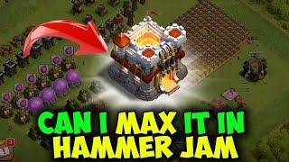 Can I maxed my Newly Townhall 11 During Hammer Jam | Clash of Clans