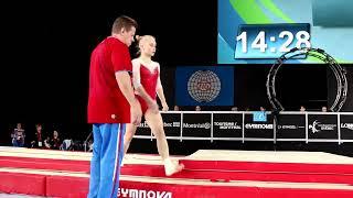 Angelina Melnikova - Vault, Russia - Official Podium Training - 2017 World Championships