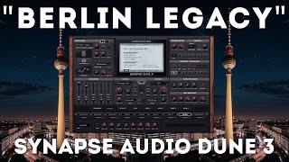 Synapse Audio DUNE 3 - "Berlin Legacy" Soundset (50 presets)