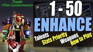Classic Enhance Shaman 1-50: Talents, Stats, Weapons, How to Play