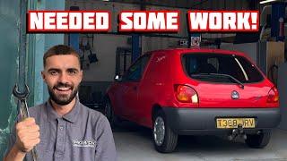 I FIX & PREPARE MY MK4 FIESTA VAN FOR IT'S MOT!