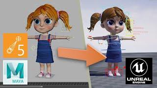 Advanced Skeleton Rig Inside Unreal Engine! - Maya to UE control rig
