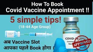 How to book Covid Vaccine Appointment on CoWin: Here are 5 simple tips!