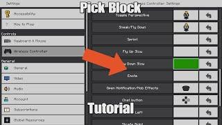 How To Pick Block In Minecraft