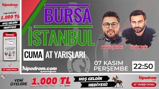 08 Kasım 2024 // İstanbul - Bursa At Yarışı Tahminleri // Hakan Çakmak - Özgür Beşir