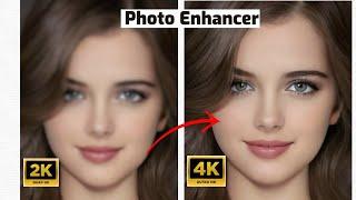 Low Quality Photo convert to 4k / How To increace image Clarity  /Photo Enhancer