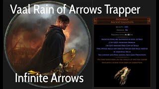 At last Resurrected by GGG, my Hateforge Vaal Rain of Arrows Trapper | PoE 3.14 Exclusive build