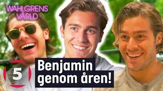 Benjamin Ingrosso genom åren - från pastaälskare till musikstjärna! | Wahlgrens värld | Kanal 5