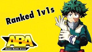 Anime Battle Arena (ROBLOX) Using Deku in ranked 1v1s