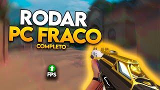 COMO RODAR VALORANT EM PC FRACO + COMO AUMENTAR O FPS NO VALORANT (SUPER FPS BOOST)