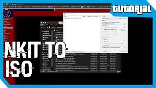 Cara Convert File nkit ke iso!