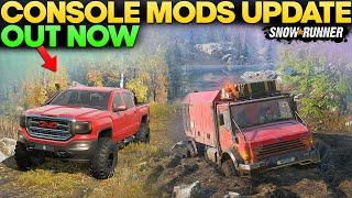 New Console Mods Update Out Now in SnowRunner You Need to Know