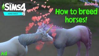 [Ad] How to BREED HORSES in The Sims 4 Horse Ranch expansion pack