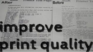 Improve Dot matrix printing quality Epson Printer #kottakkal IT#