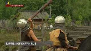 Kyivan Rus Park Reenacts Baptism of Medieval Ukraine