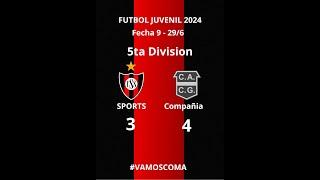 5ta Division SPORTS 3 vs compañia 4 - 2024