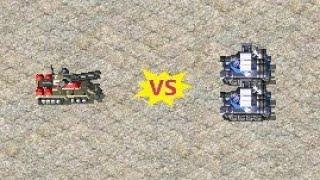 Apocalypse vs 2 Mirage Tanks - Red Alert 2