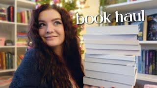 ASMR Last Book Haul of 2022  (whispers & soft spoken, tapping, page turning)