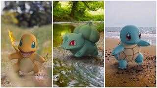 Bulbasaur, Charmander & Squirtle IN REAL LIFE - Kanto Starters Pokémon (The World Of Pokémon)