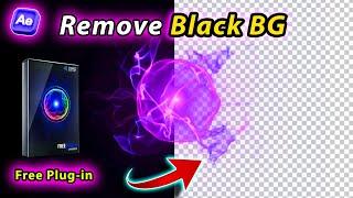 How to Remove Black Backgrounds Instantly Free Console Plugin for After Effects Tutorial