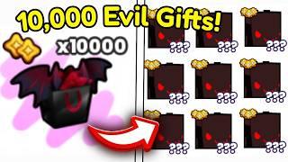 Opening 10,000 Evil Gifts (WORTH IT?) in Pet Simulator 99!