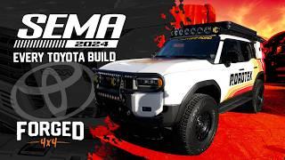 EVERY Toyota Truck Build at SEMA SHOW 2024 Featuring 2025 Land Cruisers, Tundras, Tacomas, & More