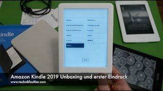 Amazon Kindle 2019 Unboxing und erster Eindruck