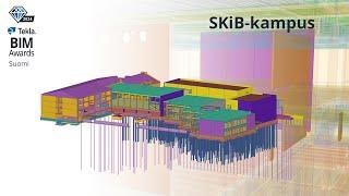 SKiB-kampus - Tekla BIM Awards Suomi 2024