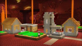 ПОЧЕМУ НАША ДЕРЕВНЯ ЖИТЕЛЕЙ ОКАЗАЛАСЬ В АДУ В МАЙНКРАФТ | Компот Minecraft