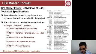 CENG184 L5 P2 - Construction Specifications