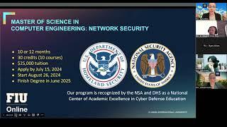 Info Session - Online M.S. in Computer Engineering: Network Security - Prospective Students - 2024