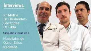 Interview of Pr Molins, Dr Hernández-Ferrández and Dr Fibla about Pectus Excavatum